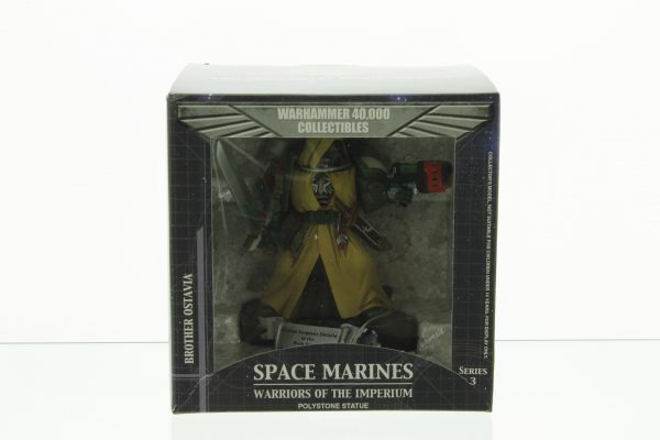 Warhammer 40.000 Space Marines Collectibles Sideshow Brother Ostavia Statue New in Box