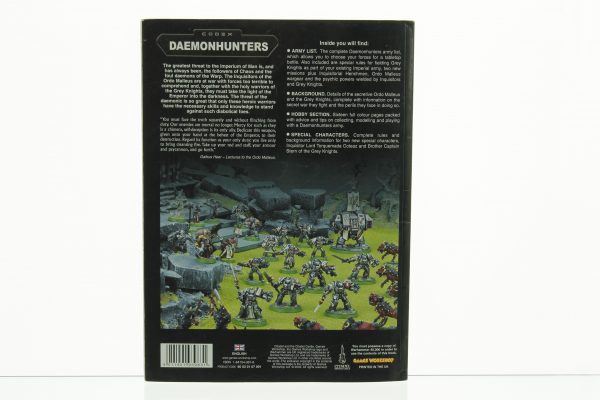 Warhammer 40.000 Inquisition Daemonhunters Codex