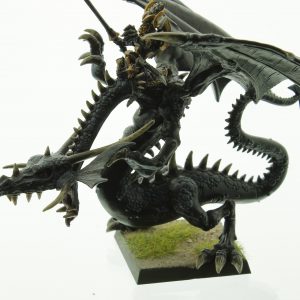 Warhammer Dark Elves Malekith on Black Dragon