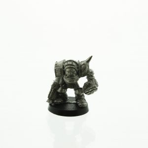 Rogue Trader Space Ork Power Armor with Bionik Arm & Kustom Weapon