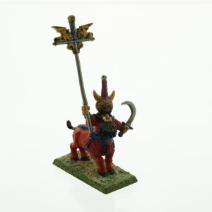 Warhammer Fantasy Chaos Dwarf Bull Centaur Standard