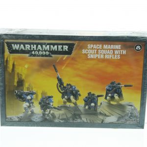 Warhammer 40K Space Marines with Sniper Rifles