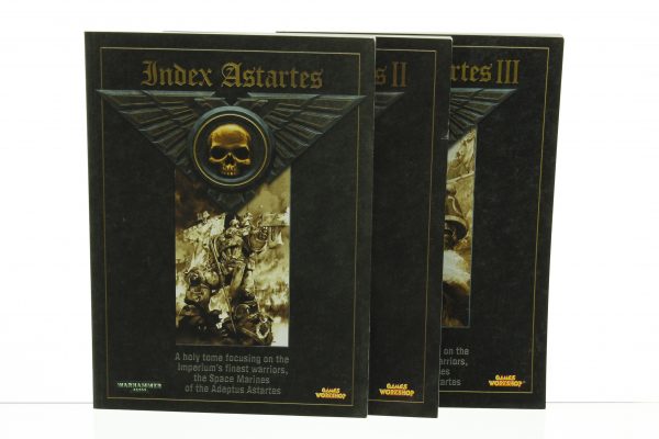 Warhammer Index Astartes Volume 1 2 3 Books