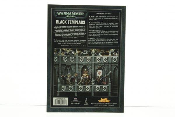 Warhammer 40K Black Templars Codex