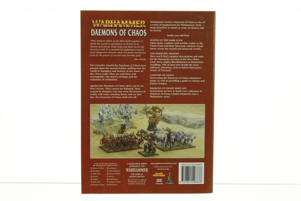Warhammer Daemons of Chaos Army Book
