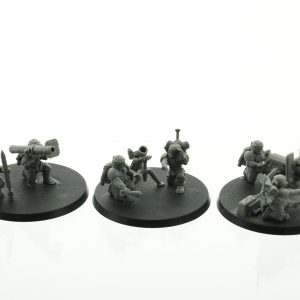 Warhammer 40.000 Imperial Guard Cadian Heavy Weapon Squad Team Astra Militarum