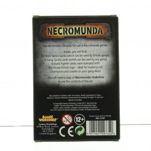Necromunda Orlock Gang Tactic Cards