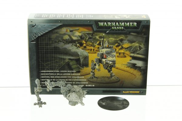 Warhammer 40K Imperial Guard Armageddon Steel Legion Sentinel