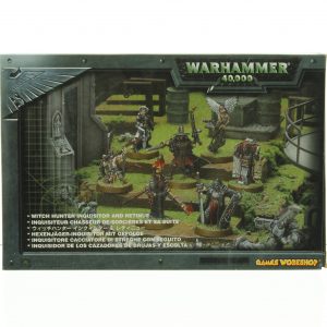 Warhammer 40K Witch Hunter Inquisitor and Retinue