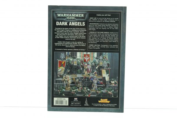 Warhammer 40.000 Dark Angels Codex