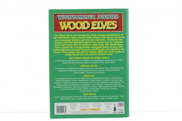 Warhammer Fantasy Wood Elves Army Book