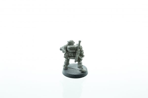 Space Marine Scout with Heavy Bolter