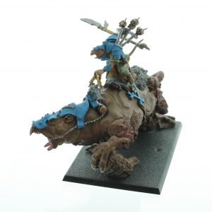 Forge World Skaven Warlord on Brood Horror