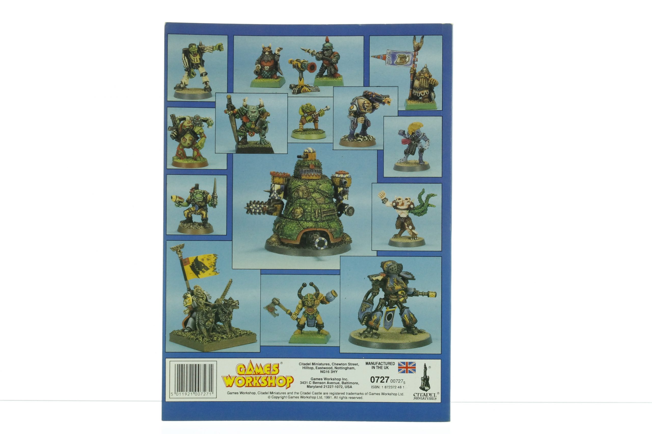 Games Workshop Warhammer 40k Citadel Miniatures Catalogue Section