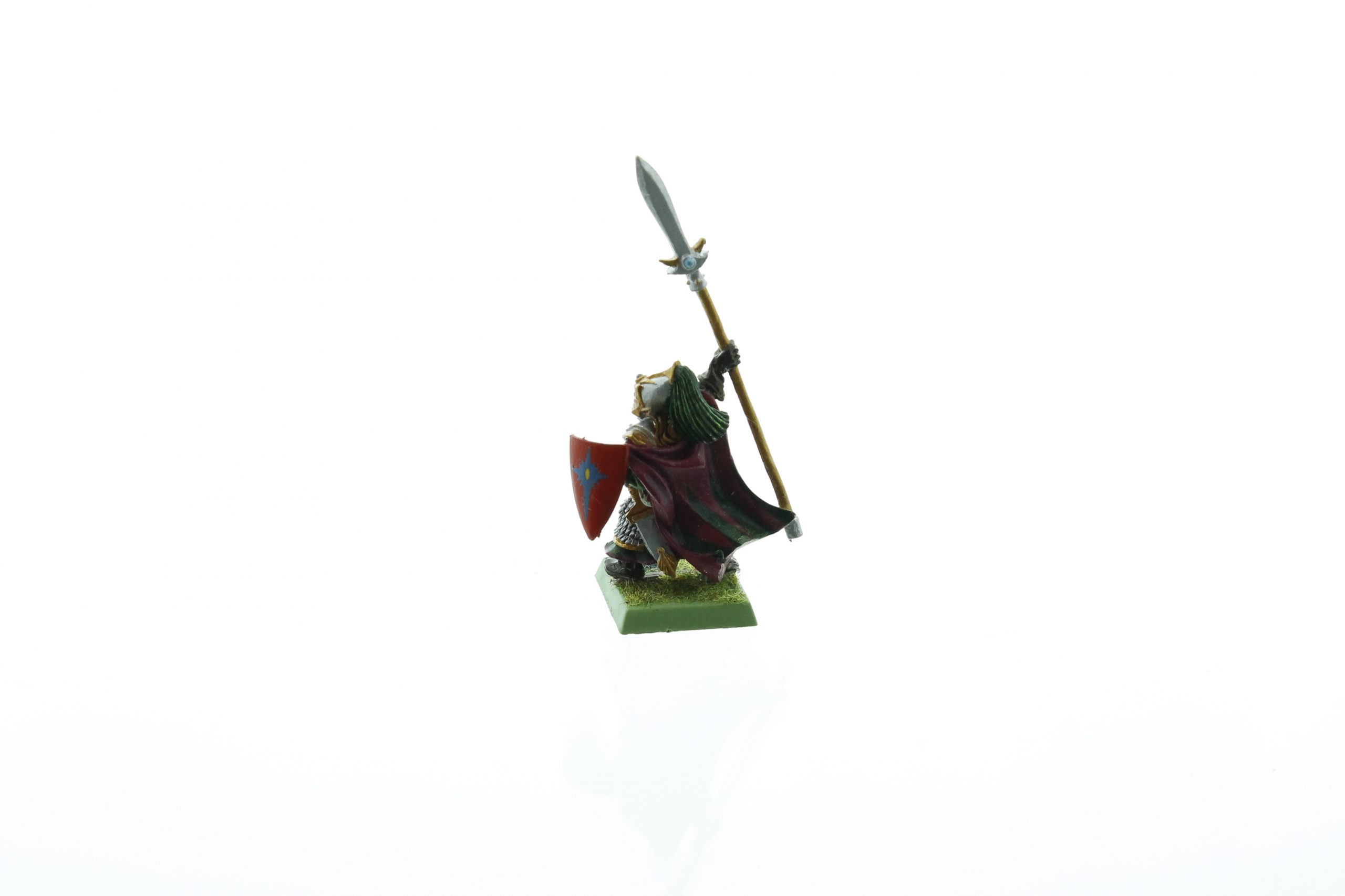 Games Workshop Warhammer Fantasy High Elves Elf Hero with Spear Metal Mint GW 