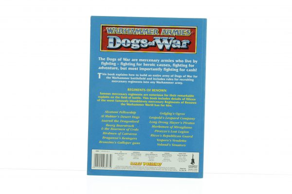 Dogs of War Army Book