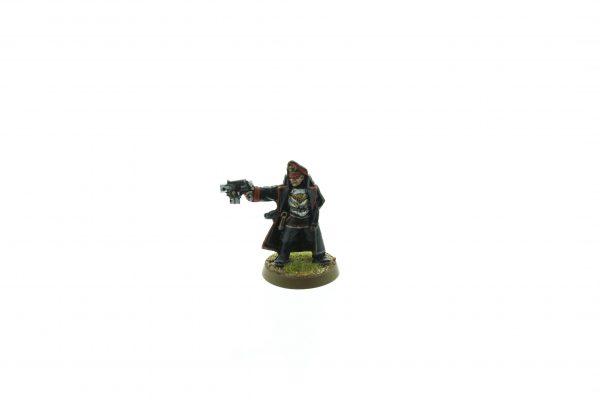 Imperial Guard Commissar with Bolt Pistol