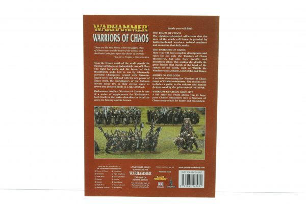 Warriors of Chaos Army Book