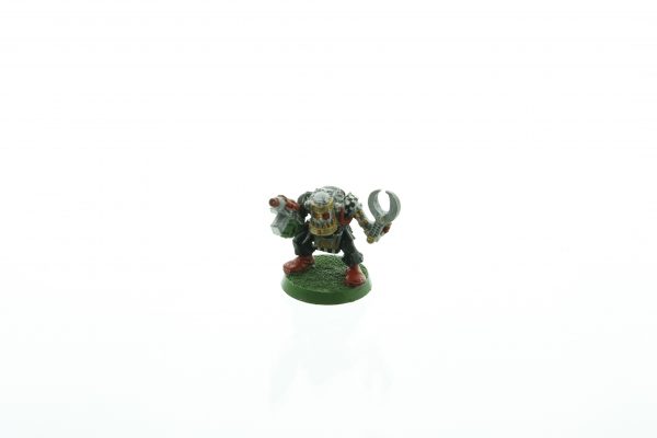 Ork Pain Boy with Stainless Steel Skull