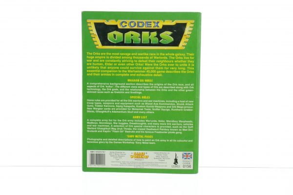 Classic Orks Codex