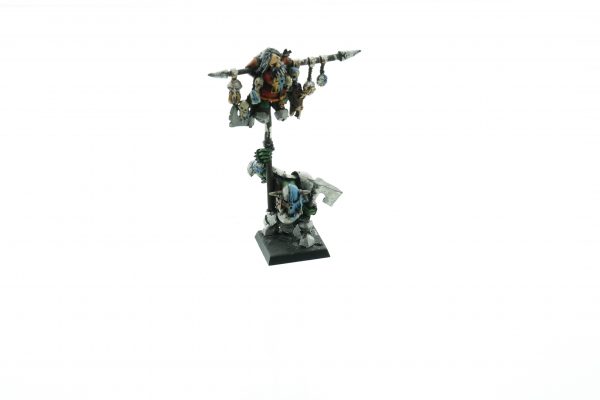 Limited Edition Black Orc Army Standard Bearer