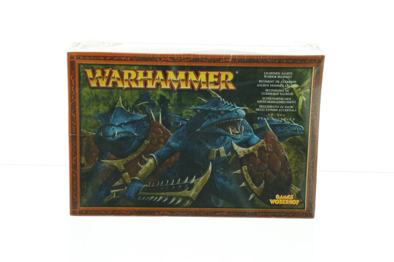 Warhammer Fantasy Lizardmen Saurus Warrior Regiment | WHTREASURY