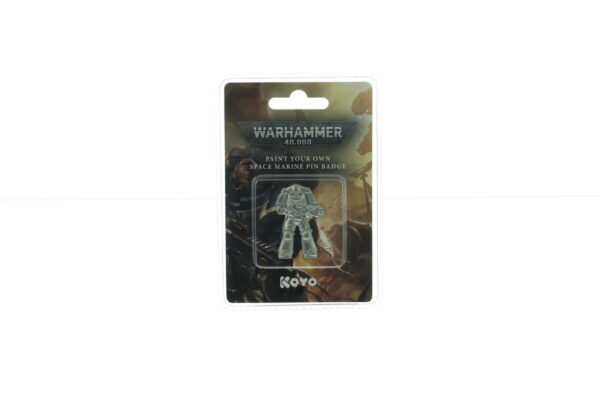Koyo Paint Your Own Space Marine Pin