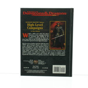 Advanced Dungeons & Dragons High-Level Campaigns Book