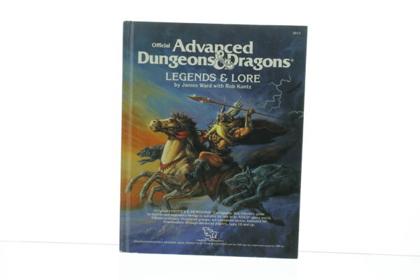 Advanced Dungeons & Dragons Legends & Lore