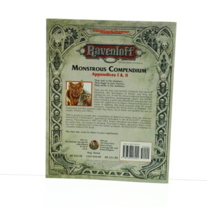 Ravenloft Monstrous Compendium Appendices 1&2