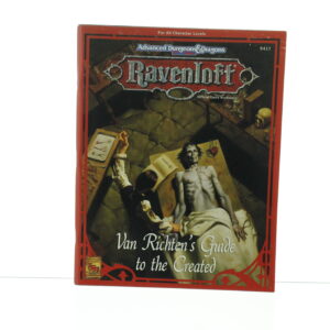 Ravenloft Van Richten's Guide to the Created