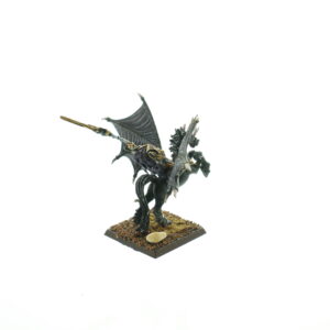 Dark Elf Morathi on Dark Pegasus