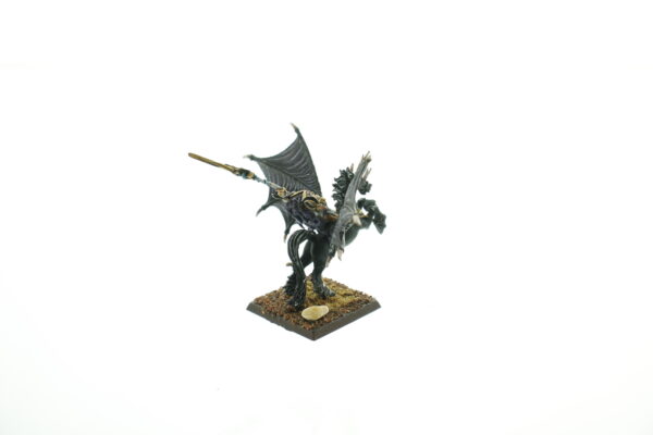 Dark Elf Morathi on Dark Pegasus