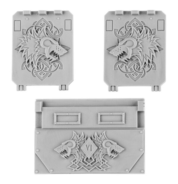 Forge World Space Wolves Rhino Doors