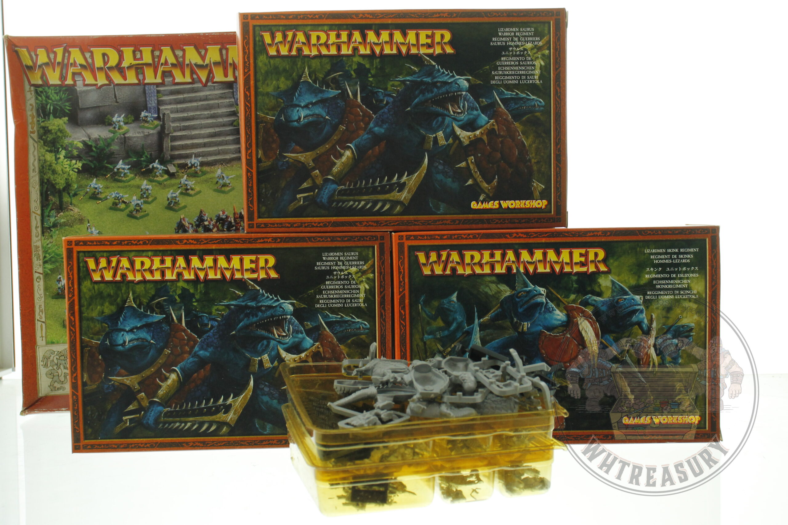 Warhammer Fantasy Lizardmen Army Box | WHTREASURY